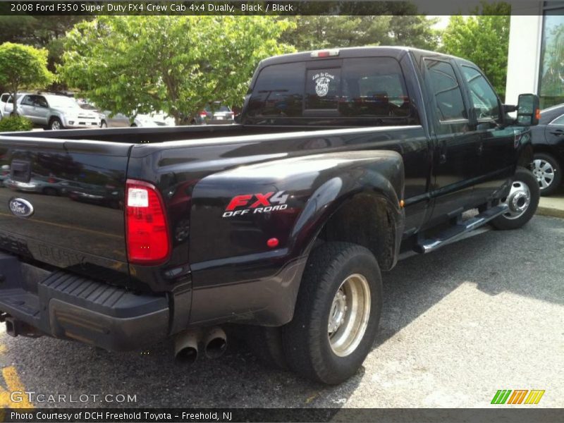 Black / Black 2008 Ford F350 Super Duty FX4 Crew Cab 4x4 Dually