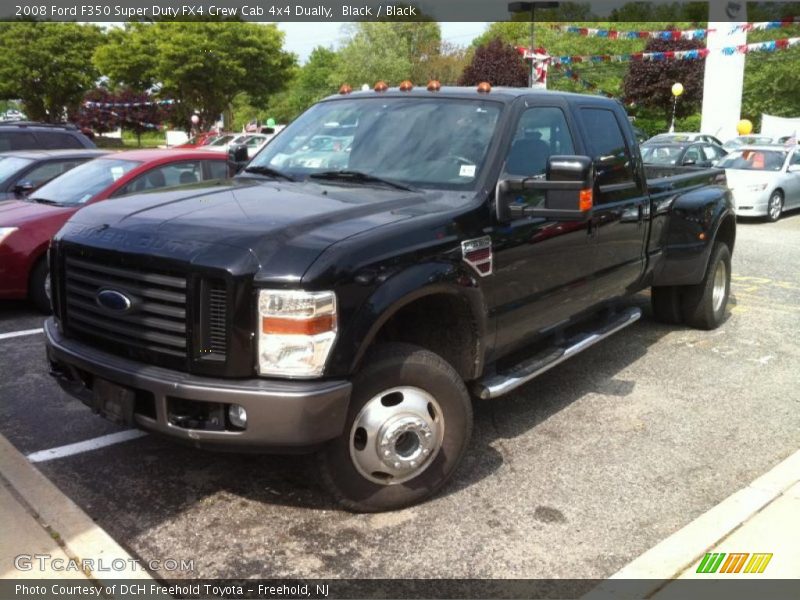 Black / Black 2008 Ford F350 Super Duty FX4 Crew Cab 4x4 Dually