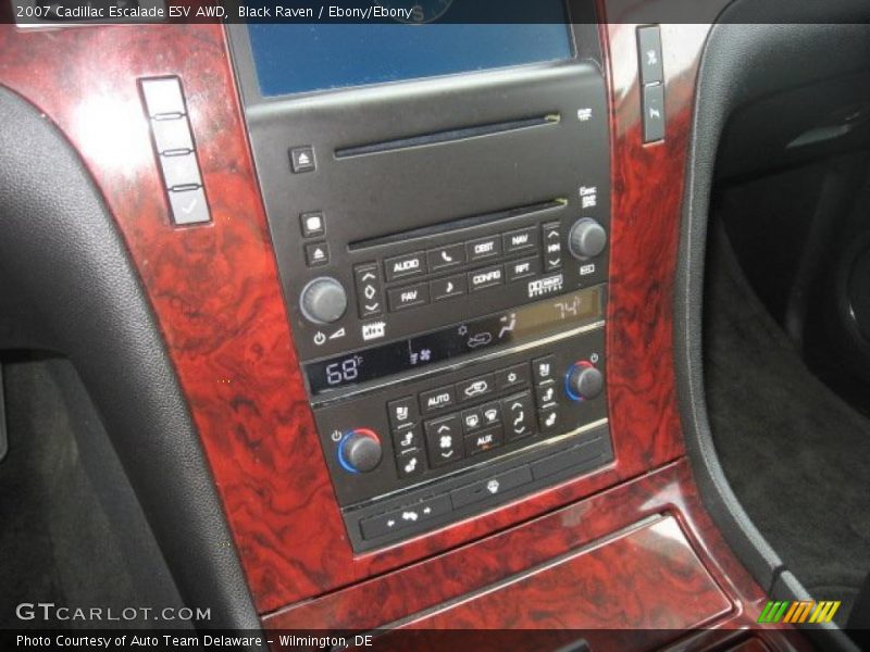 Black Raven / Ebony/Ebony 2007 Cadillac Escalade ESV AWD