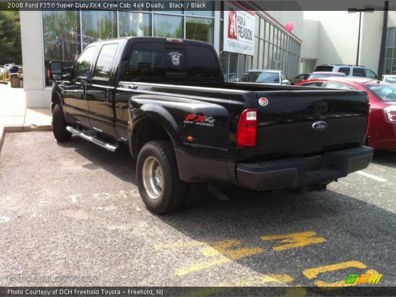 Black / Black 2008 Ford F350 Super Duty FX4 Crew Cab 4x4 Dually