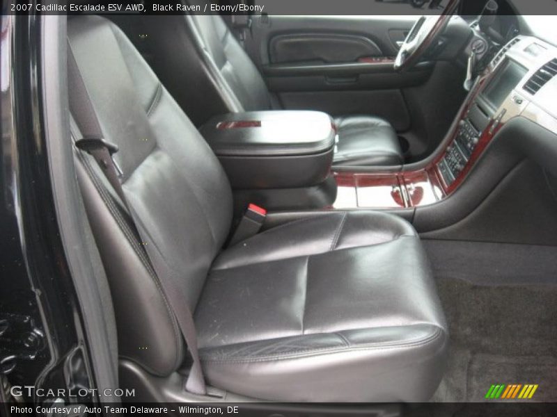 Black Raven / Ebony/Ebony 2007 Cadillac Escalade ESV AWD