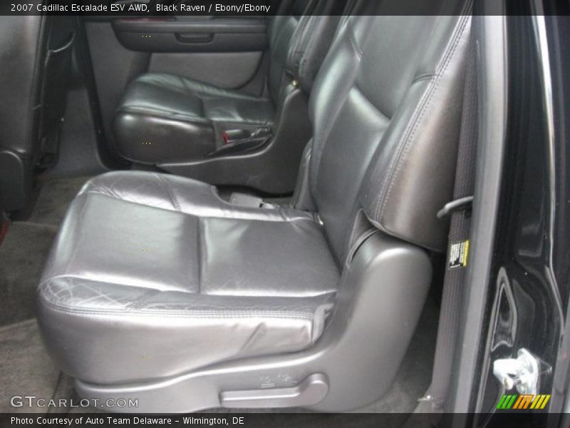 Black Raven / Ebony/Ebony 2007 Cadillac Escalade ESV AWD