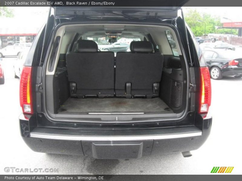 Black Raven / Ebony/Ebony 2007 Cadillac Escalade ESV AWD