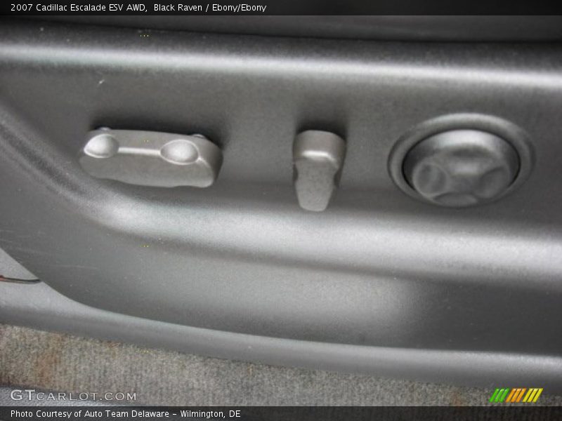 Black Raven / Ebony/Ebony 2007 Cadillac Escalade ESV AWD