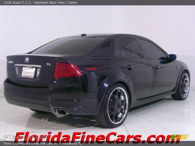 Nighthawk Black Pearl / Camel 2006 Acura TL 3.2