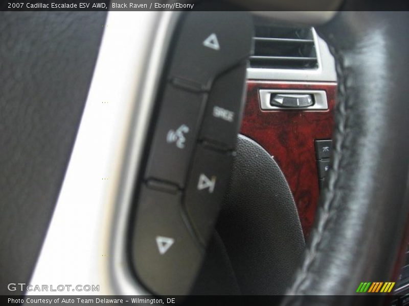 Black Raven / Ebony/Ebony 2007 Cadillac Escalade ESV AWD