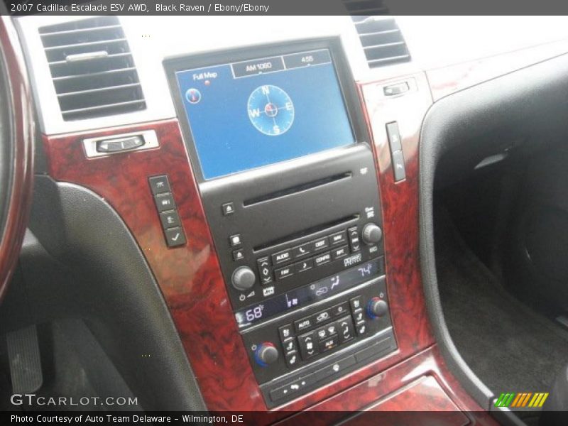 Black Raven / Ebony/Ebony 2007 Cadillac Escalade ESV AWD
