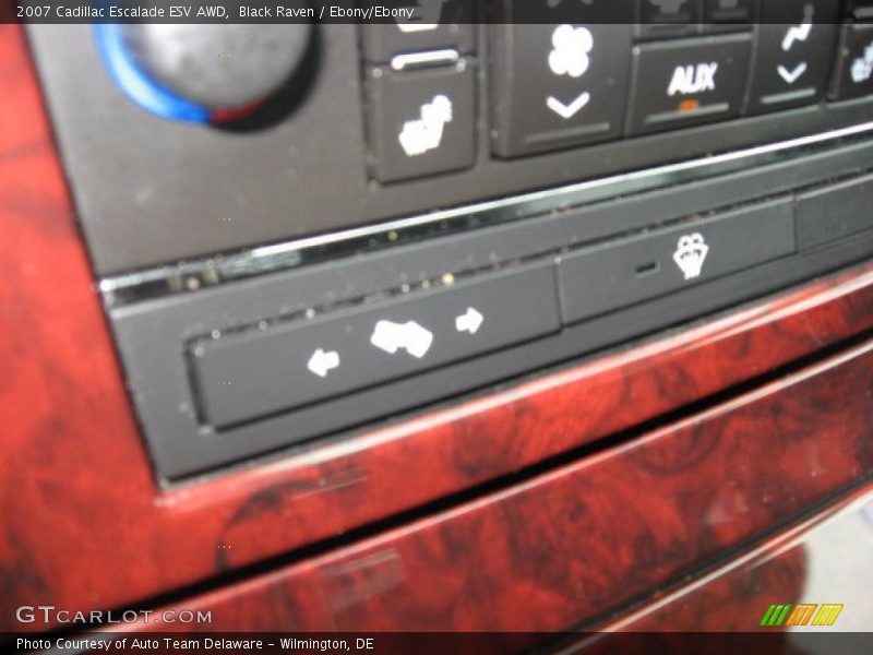 Black Raven / Ebony/Ebony 2007 Cadillac Escalade ESV AWD