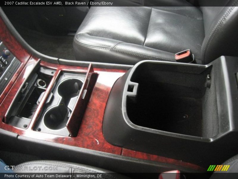 Black Raven / Ebony/Ebony 2007 Cadillac Escalade ESV AWD