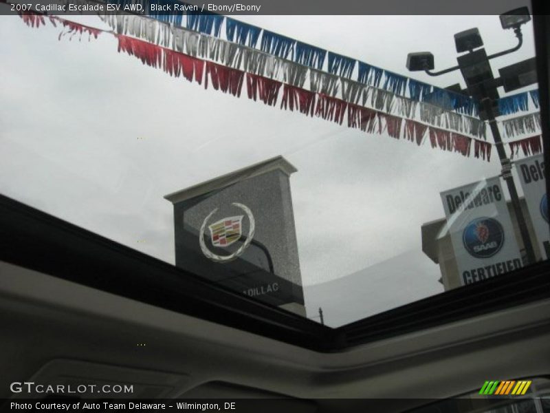 Black Raven / Ebony/Ebony 2007 Cadillac Escalade ESV AWD