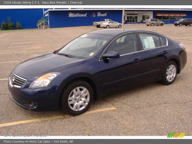 Navy Blue Metallic / Charcoal 2009 Nissan Altima 2.5 S