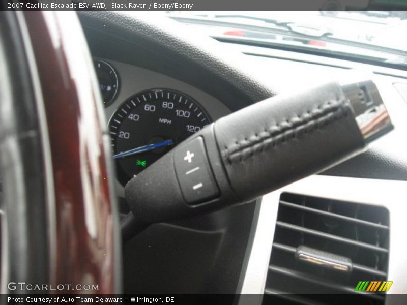 Black Raven / Ebony/Ebony 2007 Cadillac Escalade ESV AWD