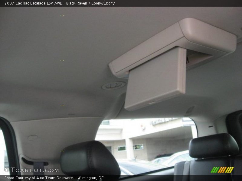 Black Raven / Ebony/Ebony 2007 Cadillac Escalade ESV AWD