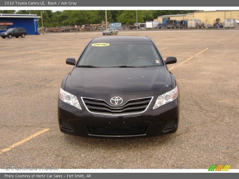 Black / Ash Gray 2010 Toyota Camry LE