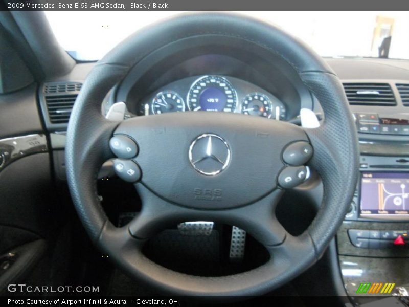  2009 E 63 AMG Sedan Steering Wheel