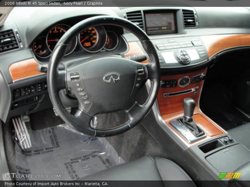 Dashboard of 2006 M 45 Sport Sedan
