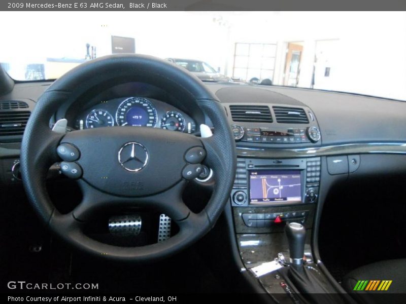 Dashboard of 2009 E 63 AMG Sedan