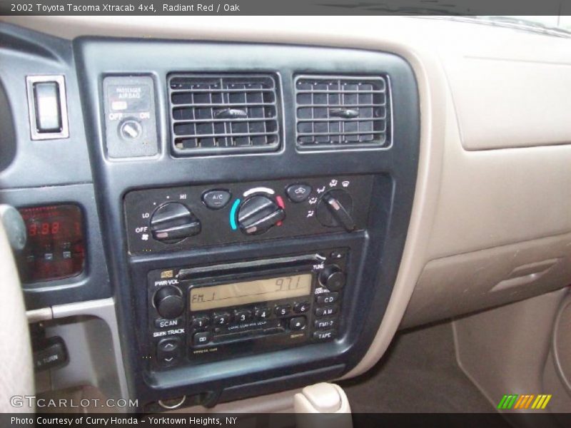 Radiant Red / Oak 2002 Toyota Tacoma Xtracab 4x4