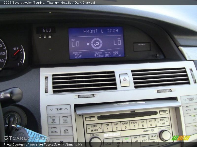 Titanium Metallic / Dark Charcoal 2005 Toyota Avalon Touring