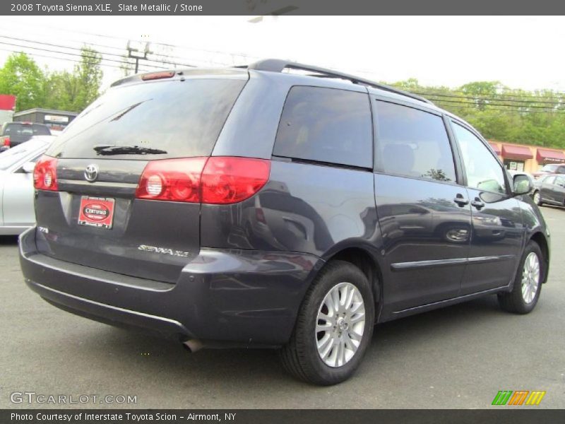 Slate Metallic / Stone 2008 Toyota Sienna XLE