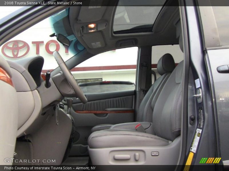 Slate Metallic / Stone 2008 Toyota Sienna XLE