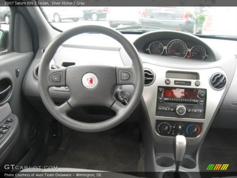 Silver Nickel / Gray 2007 Saturn ION 2 Sedan