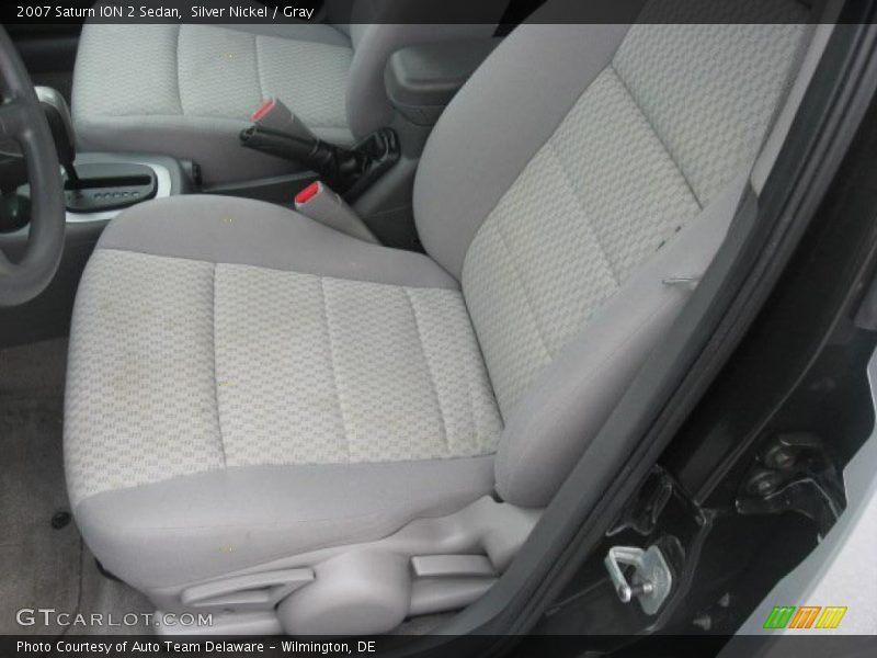 Silver Nickel / Gray 2007 Saturn ION 2 Sedan