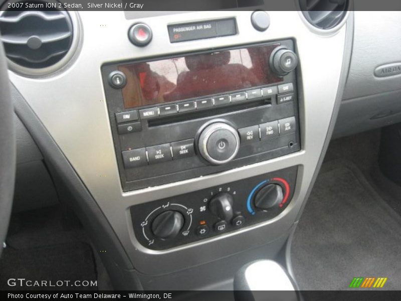 Silver Nickel / Gray 2007 Saturn ION 2 Sedan
