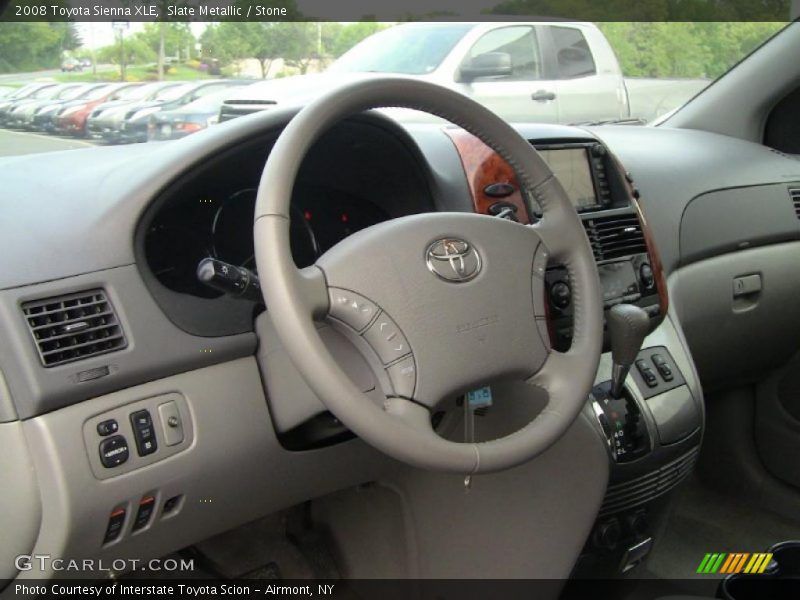 Slate Metallic / Stone 2008 Toyota Sienna XLE