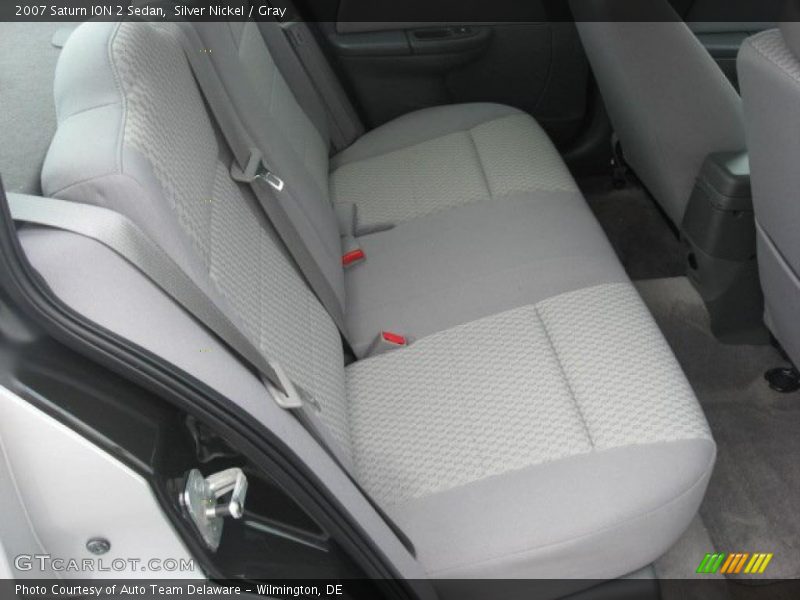 Silver Nickel / Gray 2007 Saturn ION 2 Sedan