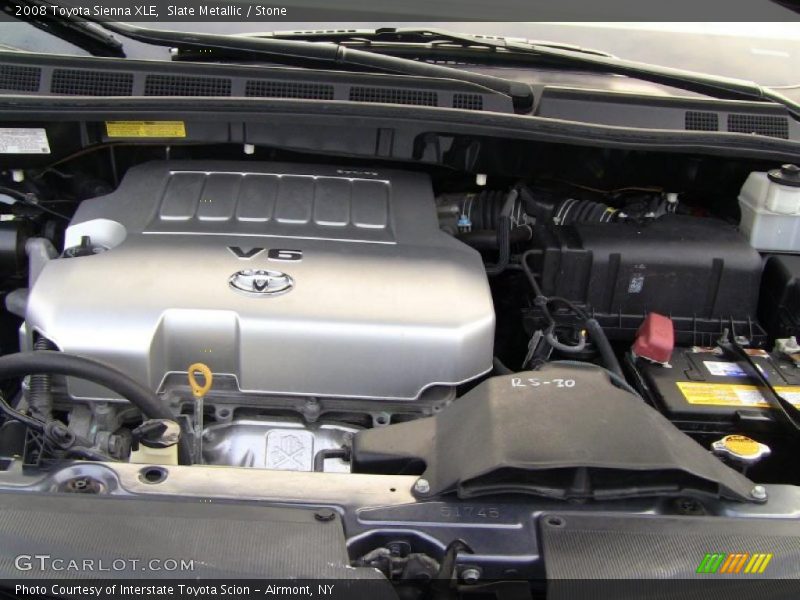 Slate Metallic / Stone 2008 Toyota Sienna XLE