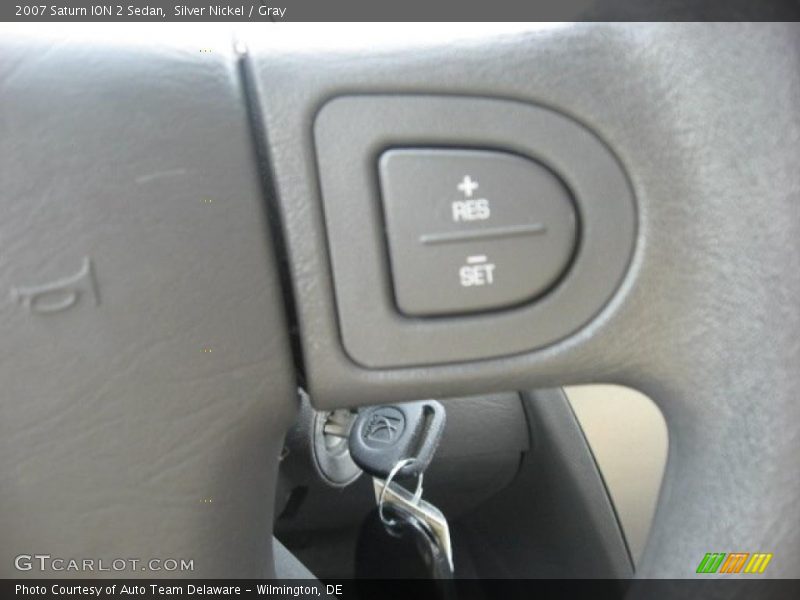 Silver Nickel / Gray 2007 Saturn ION 2 Sedan