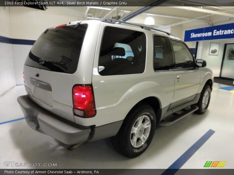 Silver Birch Metallic / Graphite Grey 2003 Ford Explorer Sport XLT 4x4