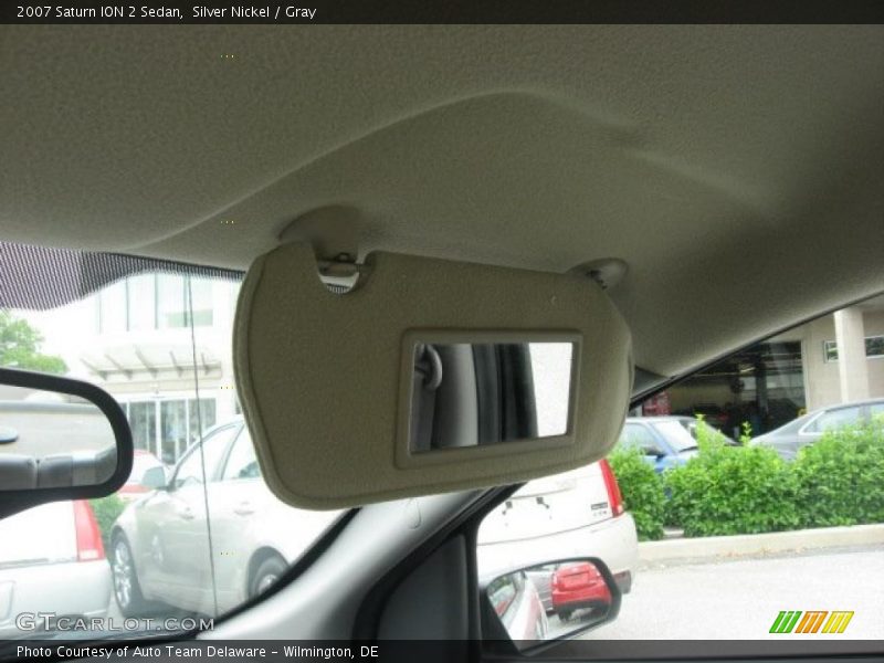 Silver Nickel / Gray 2007 Saturn ION 2 Sedan