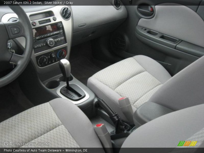 Silver Nickel / Gray 2007 Saturn ION 2 Sedan