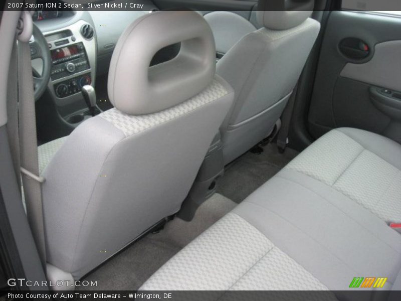 Silver Nickel / Gray 2007 Saturn ION 2 Sedan