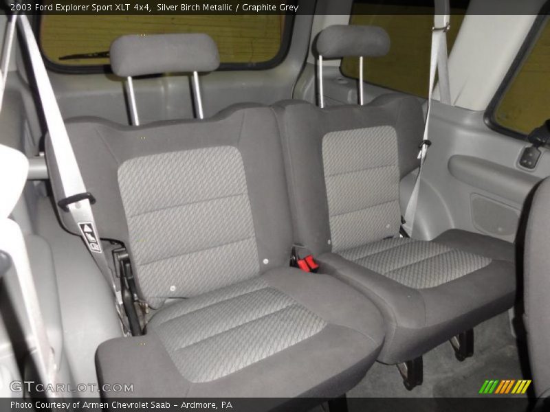 Silver Birch Metallic / Graphite Grey 2003 Ford Explorer Sport XLT 4x4