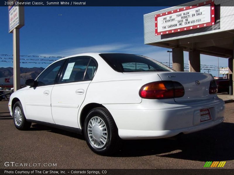 Summit White / Neutral 2005 Chevrolet Classic