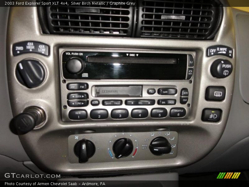Silver Birch Metallic / Graphite Grey 2003 Ford Explorer Sport XLT 4x4
