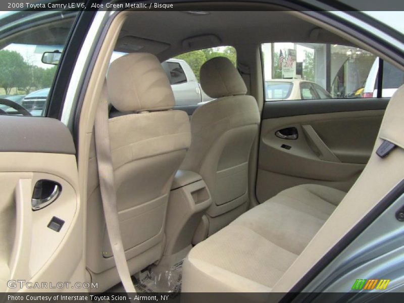 Aloe Green Metallic / Bisque 2008 Toyota Camry LE V6