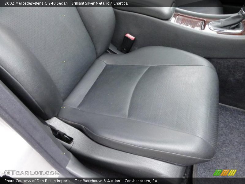 Brilliant Silver Metallic / Charcoal 2002 Mercedes-Benz C 240 Sedan