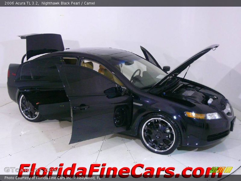 Nighthawk Black Pearl / Camel 2006 Acura TL 3.2
