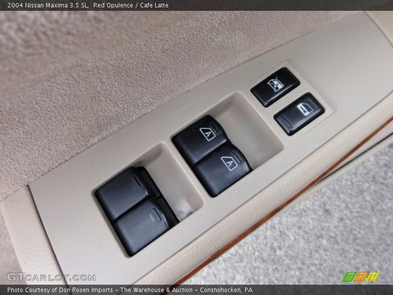 Red Opulence / Cafe Latte 2004 Nissan Maxima 3.5 SL