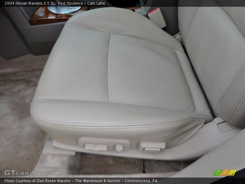 Red Opulence / Cafe Latte 2004 Nissan Maxima 3.5 SL