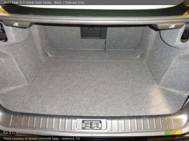  2003 9-3 Linear Sport Sedan Trunk
