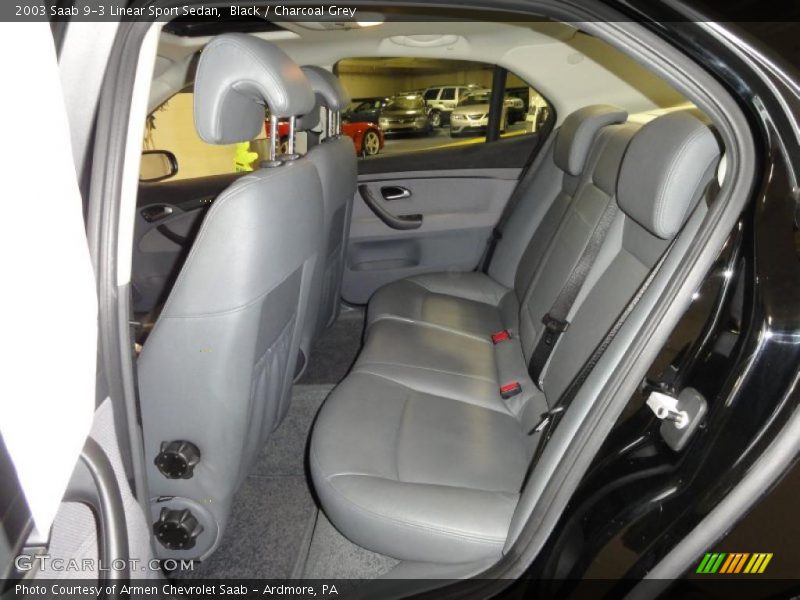  2003 9-3 Linear Sport Sedan Charcoal Grey Interior