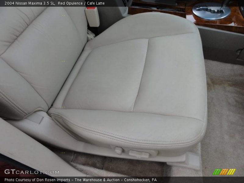 Red Opulence / Cafe Latte 2004 Nissan Maxima 3.5 SL