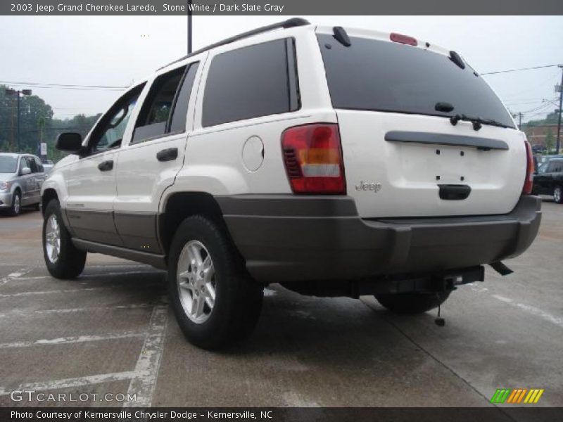 Stone White / Dark Slate Gray 2003 Jeep Grand Cherokee Laredo