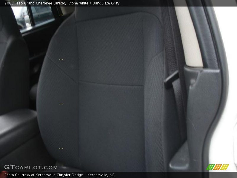 Stone White / Dark Slate Gray 2003 Jeep Grand Cherokee Laredo