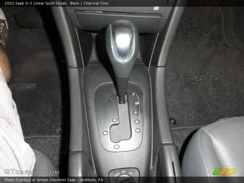  2003 9-3 Linear Sport Sedan 5 Speed Automatic Shifter